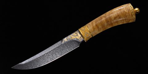 how to identify real damascus steel from fake