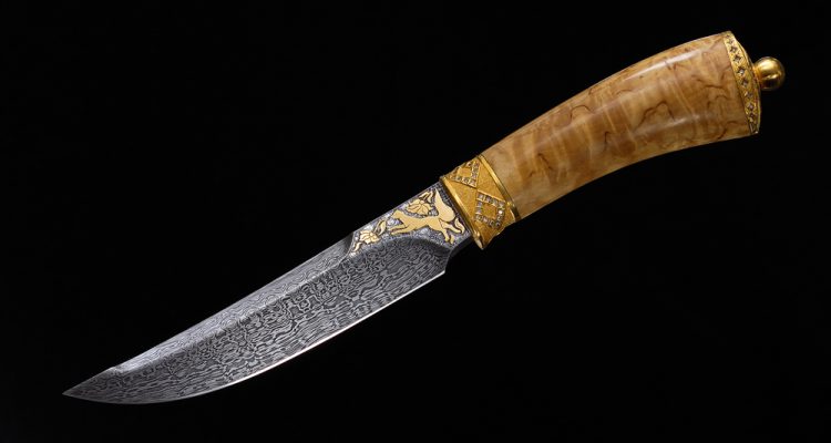 how to identify real damascus steel from fake