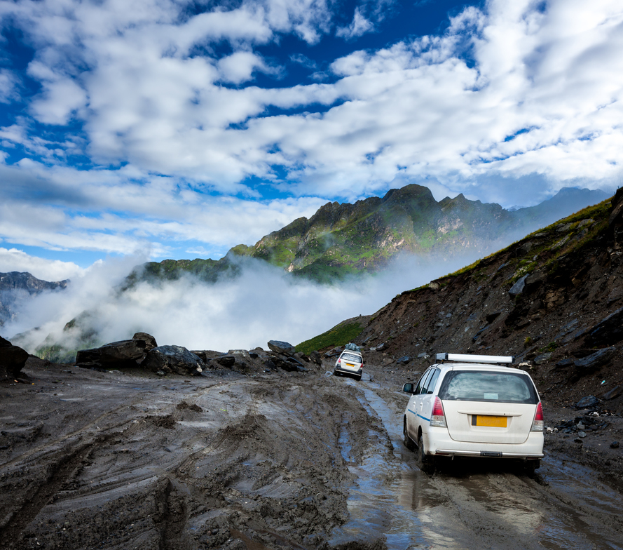 How to get a truck unstuck from mud